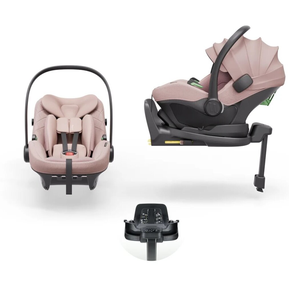 Avionaut Pixel 3 - lengva automobilinė kėdutė su isofix baze | Pink Avionaut Pixel 3 - lengva automobilinė kėdutė su isofix baze | Pink