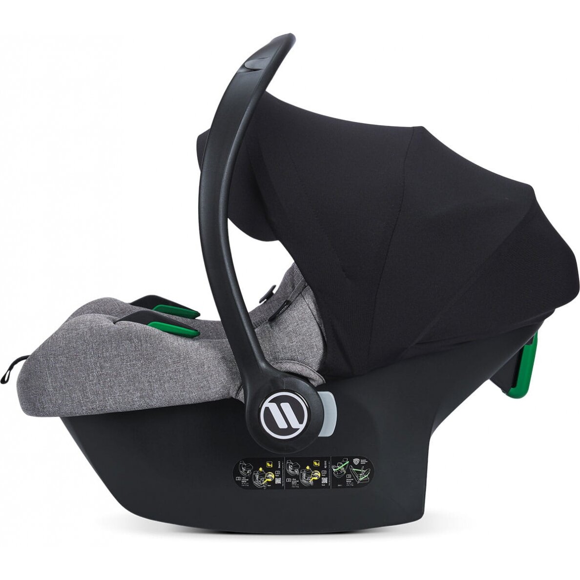 Avionaut Cosmo Airflow - lengva autokėdutė 0-13 kg | Grey 2