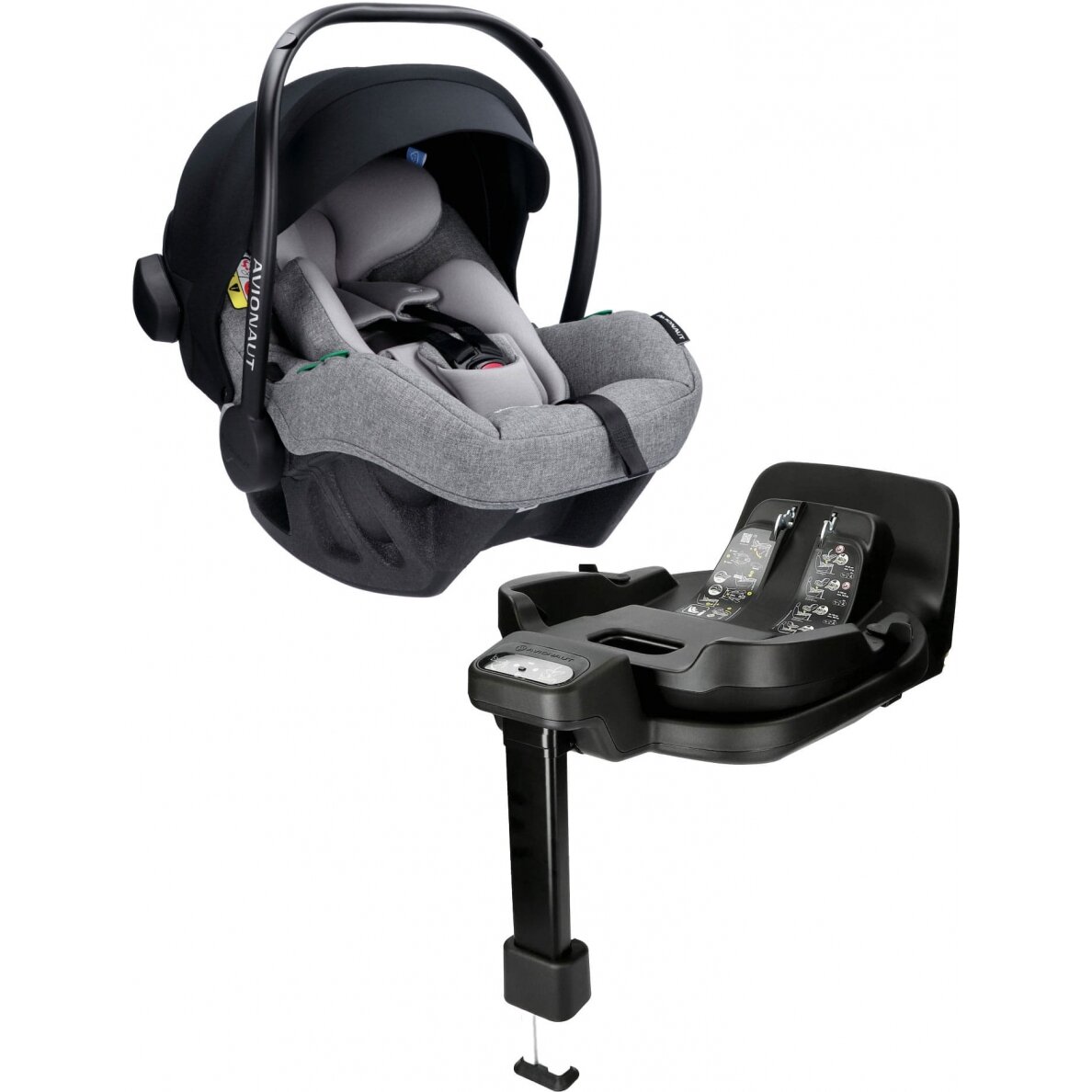 Avionaut Pixel Pro 2.0 C – autokėdutė su IQ ORBIT baze | Grey Avionaut Pixel Pro 2.0 C – autokėdutė su IQ ORBIT baze | Grey