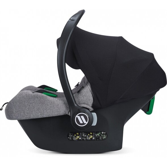 Avionaut Cosmo Airflow - lengva autokėdutė 0-13 kg | Grey 2