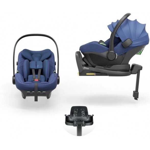 Avionaut Pixel 3 - lengva automobilinė kėdutė su isofix baze | Navy Avionaut Pixel 3 - lengva automobilinė kėdutė su isofix baze | Navy