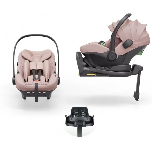 Avionaut Pixel 3 - lengva automobilinė kėdutė su isofix baze | Pink Avionaut Pixel 3 - lengva automobilinė kėdutė su isofix baze | Pink