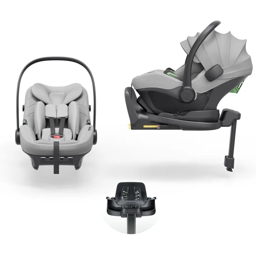 Avionaut Pixel 3 - lengva automobilinė kėdutė su isofix baze | Grey