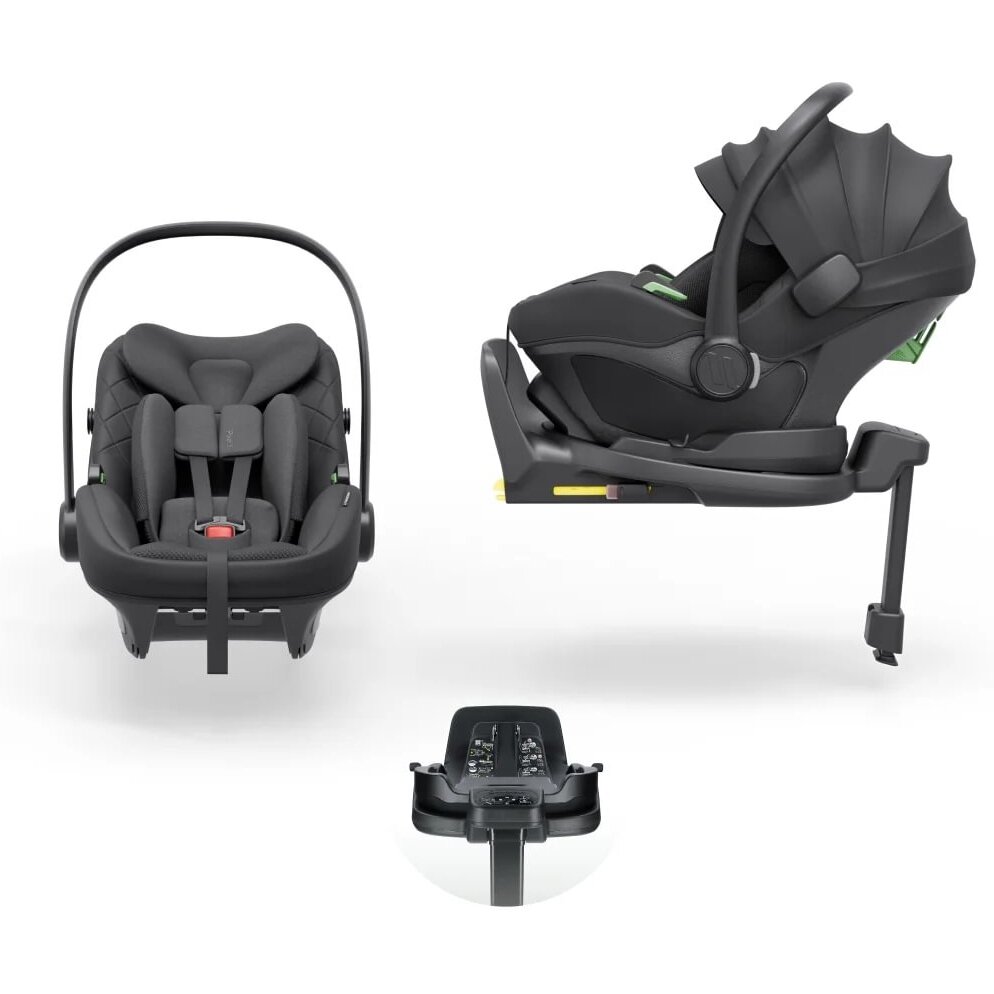 Avionaut Pixel 3 - lengva automobilinė kėdutė su isofix baze | Black