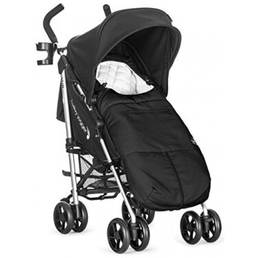 Baby Jogger - šiltas miegmaišis į vežimėlį | black 1