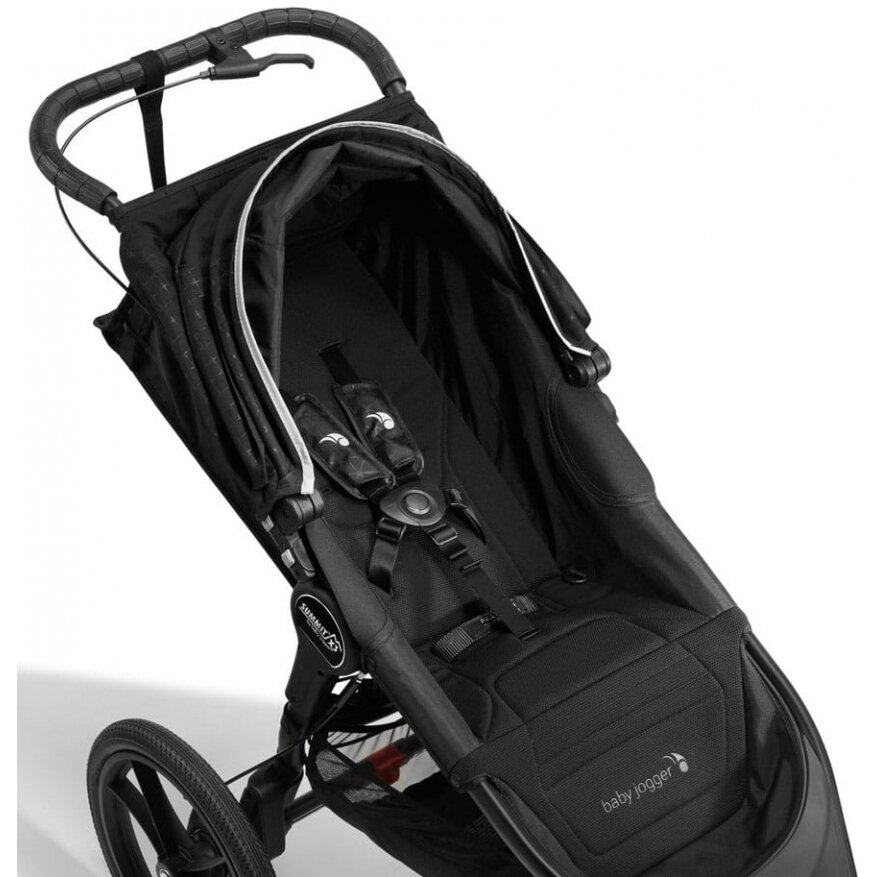 Baby Jogger Summit X3 vaikiškas vežimėlis | Midnight Black 2
