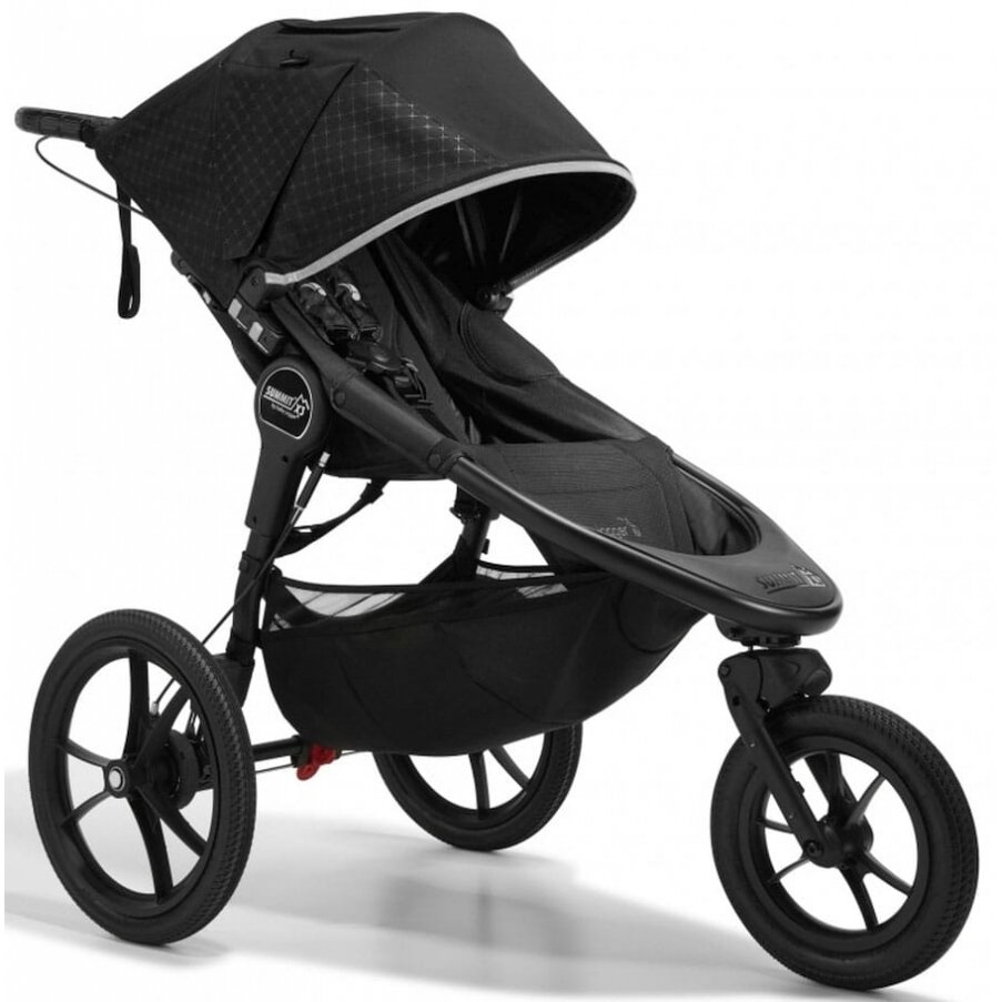 Baby Jogger Summit X3 vaikiškas vežimėlis | Midnight Black