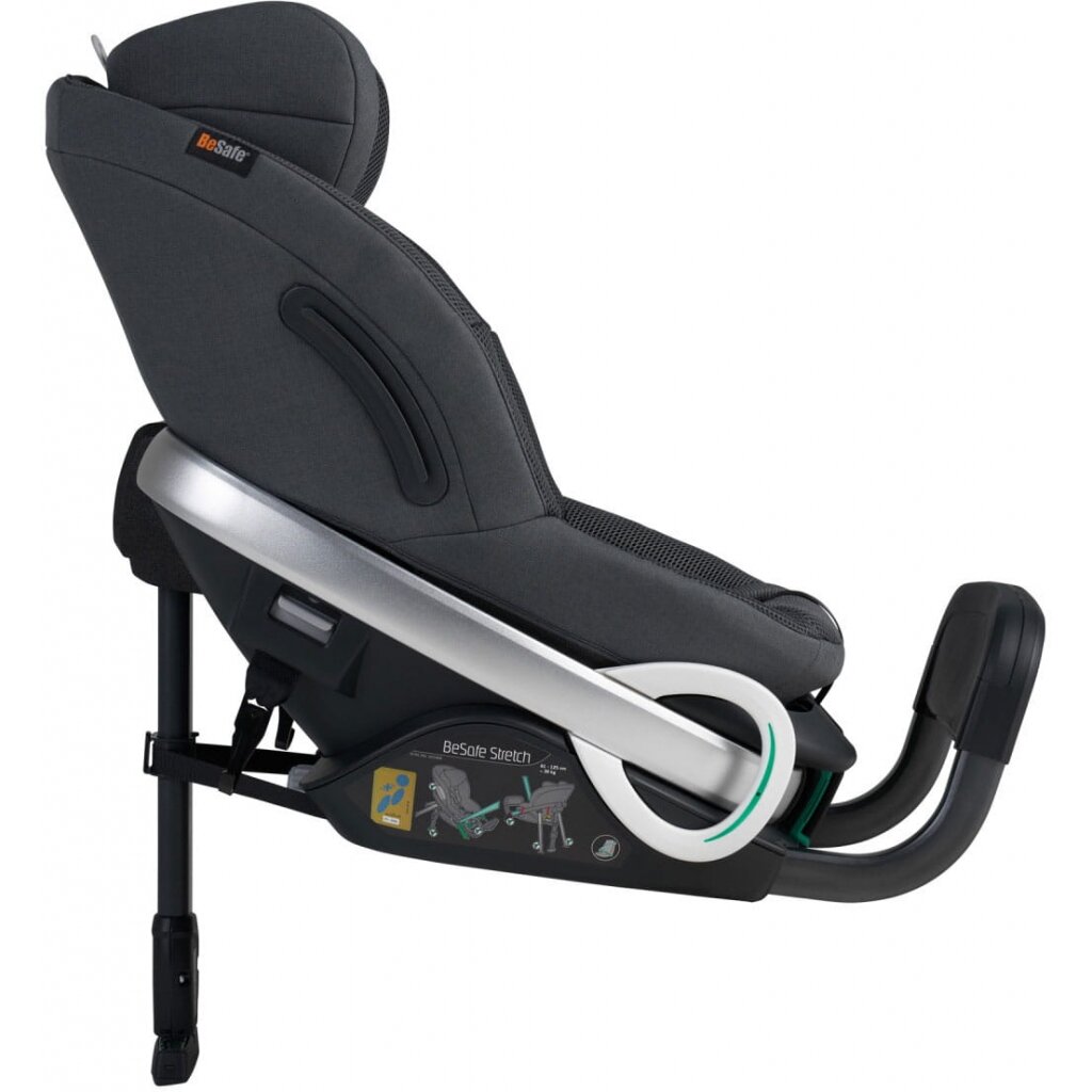 BeSafe Stretch - RWF automobilinė kėdutė 9-36 kg | Anthracyt Mesh 2 BeSafe Stretch - RWF automobilinė kėdutė 9-36 kg | Anthracyt Mesh 2