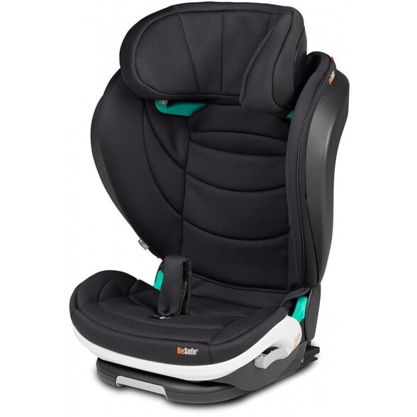 BeSafe iZi Flex Fix 2 i-Size - automobilinė kėdutė | Black Soft Breeze 2