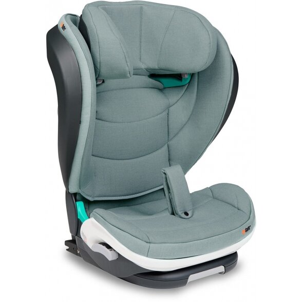 BeSafe iZi Flex Fix 2 i-Size - automobilinė kėdutė 100-150 cm ~15-36 kg | Sea Green