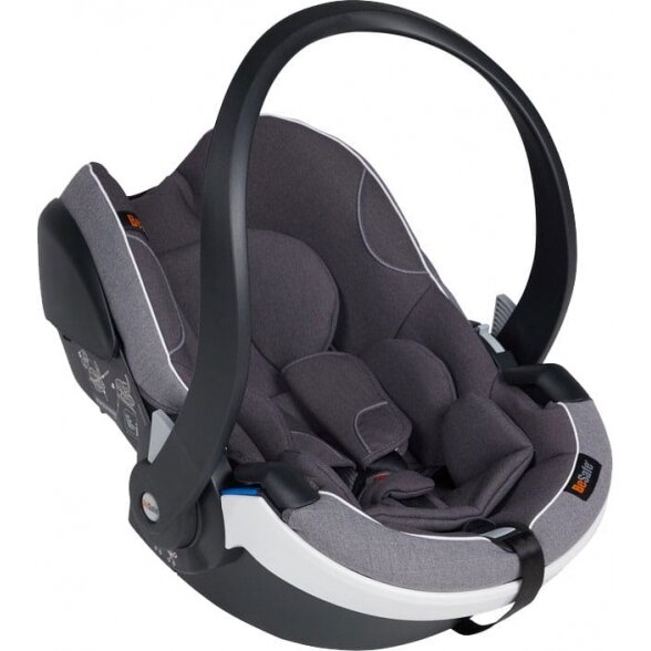 "BeSafe iZi Go Modular X1 i-Size" automobilinė kėdutė ~0-13 kg | 02 Metalic Melange 1 "BeSafe iZi Go Modular X1 i-Size" automobilinė kėdutė ~0-13 kg | 02 Metalic Melange 1