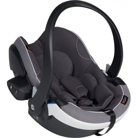 "BeSafe iZi Go Modular X1 i-Size" automobilinė kėdutė ~0-13 kg | 02 Metalic Melange "BeSafe iZi Go Modular X1 i-Size" automobilinė kėdutė ~0-13 kg | 02 Metalic Melange