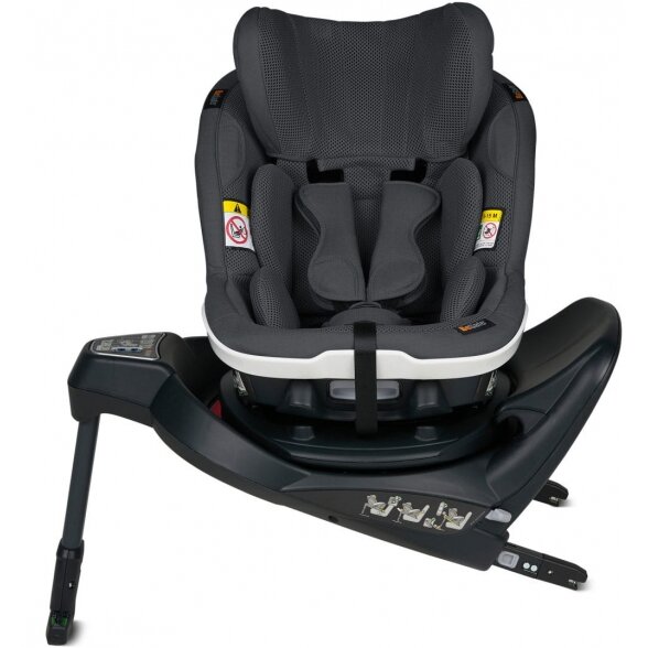"BeSafe iZi Turn i-Size 360°" - pasukama automobilinė kėdutė ~0-18 kg | Anthracite Mesh 3 "BeSafe iZi Turn i-Size 360°" - pasukama automobilinė kėdutė ~0-18 kg | Anthracite Mesh 3