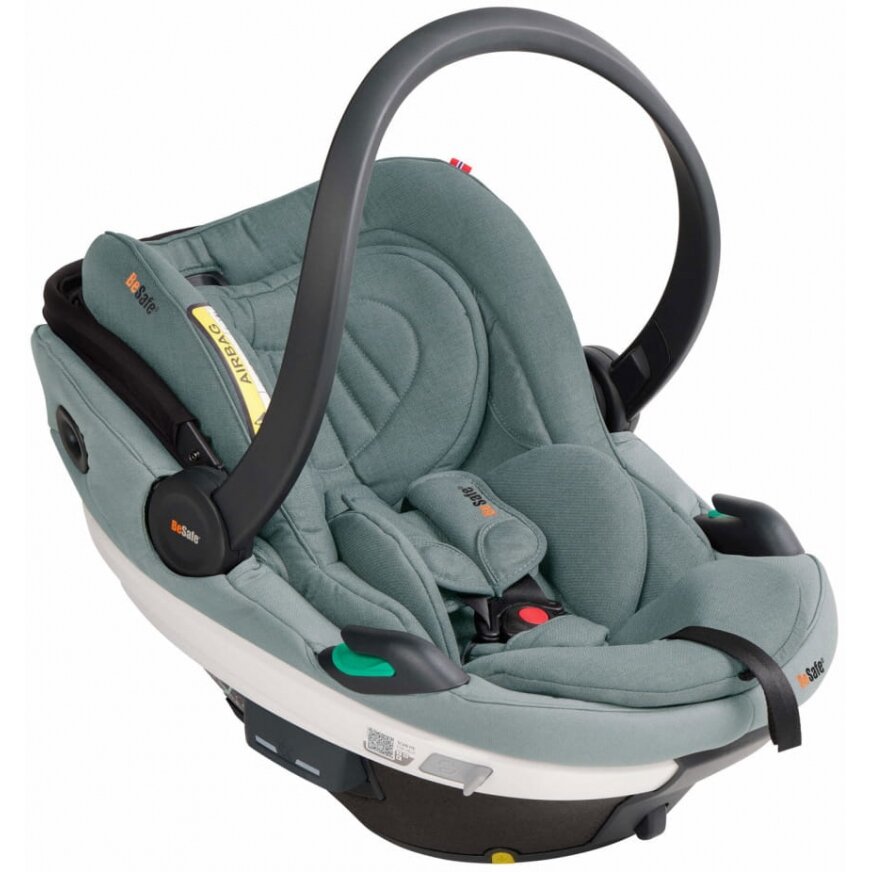 BeSafe Go Beyond - fotelik samochodowy RWF 40-87 cm, 0-13 kg | Ocean Green BeSafe Go Beyond - fotelik samochodowy RWF 40-87 cm, 0-13 kg | Ocean Green