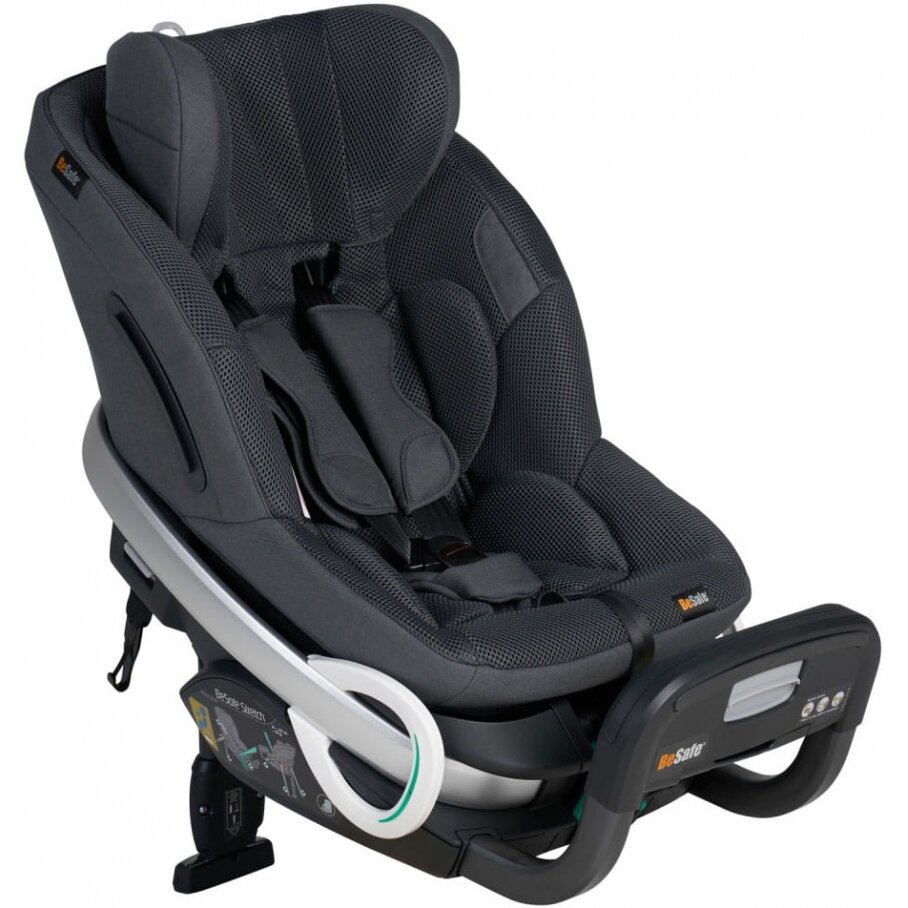 BeSafe Stretch - RWF automobilinė kėdutė 9-36 kg | Anthracyt Mesh BeSafe Stretch - RWF automobilinė kėdutė 9-36 kg | Anthracyt Mesh