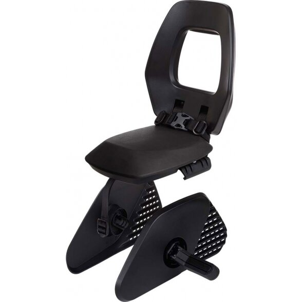 Bobike Junior One - dviračio sėdynė iki 35 kg | Black / Dark Grey Bobike Junior One - dviračio sėdynė iki 35 kg | Black / Dark Grey