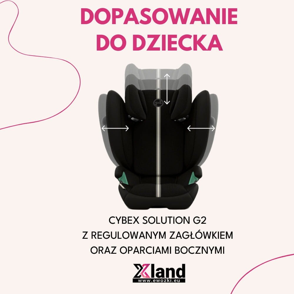 Cybex Solution G2 - automobilinė kėdutė  | PLUS Stormy Blue 5