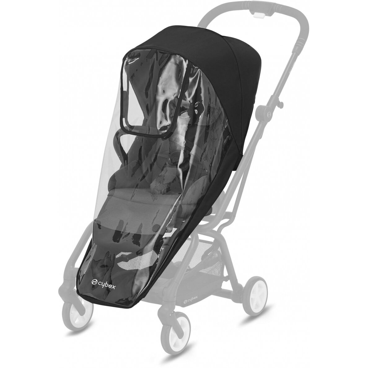 "Cybex Eezy S Twist 2" apsauga nuo lietaus - apsauga nuo lietaus "Cybex Eezy S Twist 2" apsauga nuo lietaus - apsauga nuo lietaus