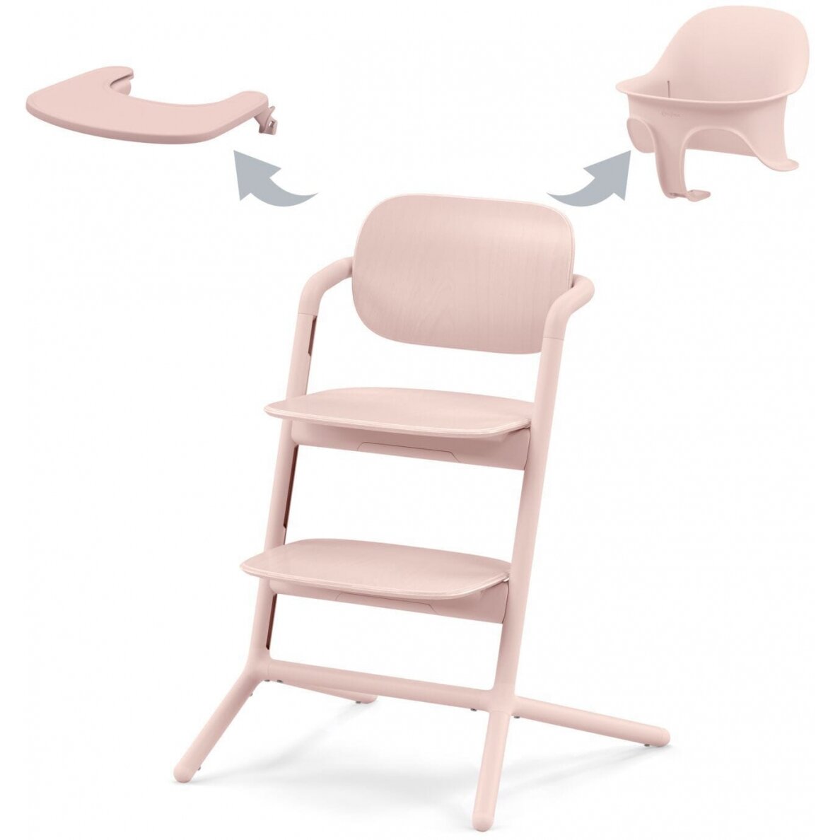 "Cybex Lemo 2" - maitinimo kėdutė, 3in1 | Pearl Pink