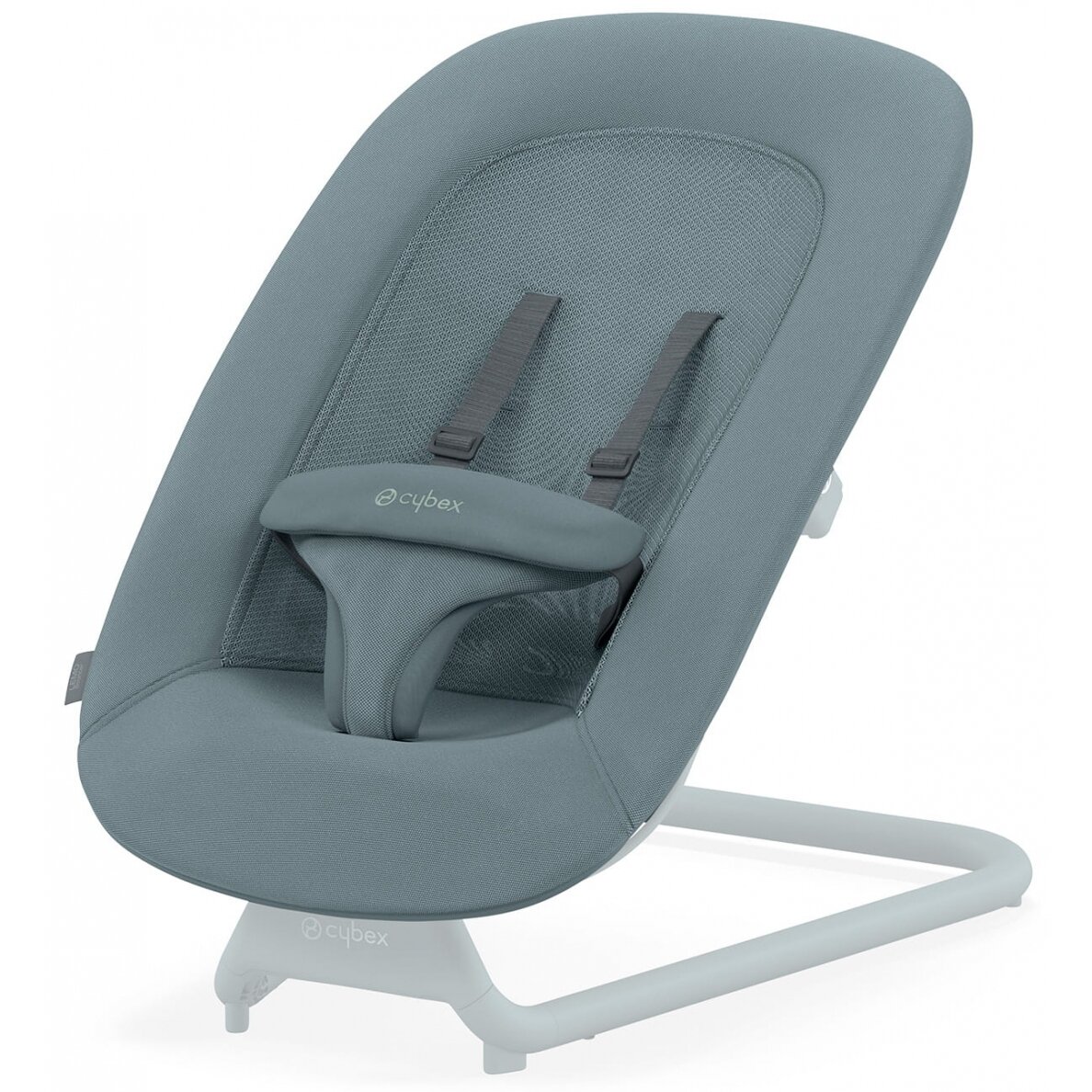 "Cybex Lemo 2.0 Bouncer" - gultukas kūdikiams | Akmens mėlyna 2 "Cybex Lemo 2.0 Bouncer" - gultukas kūdikiams | Akmens mėlyna 2