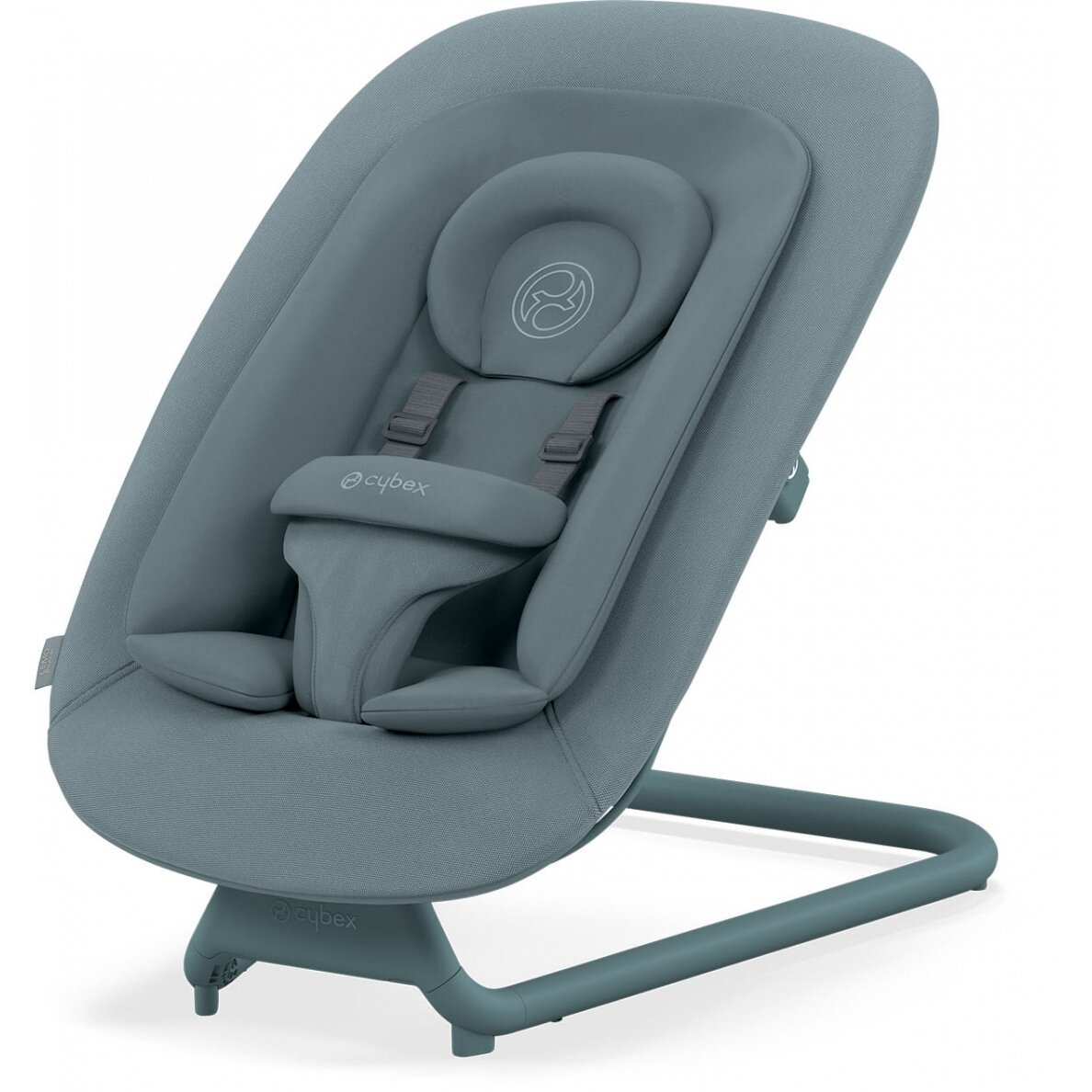 "Cybex Lemo 2.0 Bouncer" - gultukas kūdikiams | Akmens mėlyna "Cybex Lemo 2.0 Bouncer" - gultukas kūdikiams | Akmens mėlyna