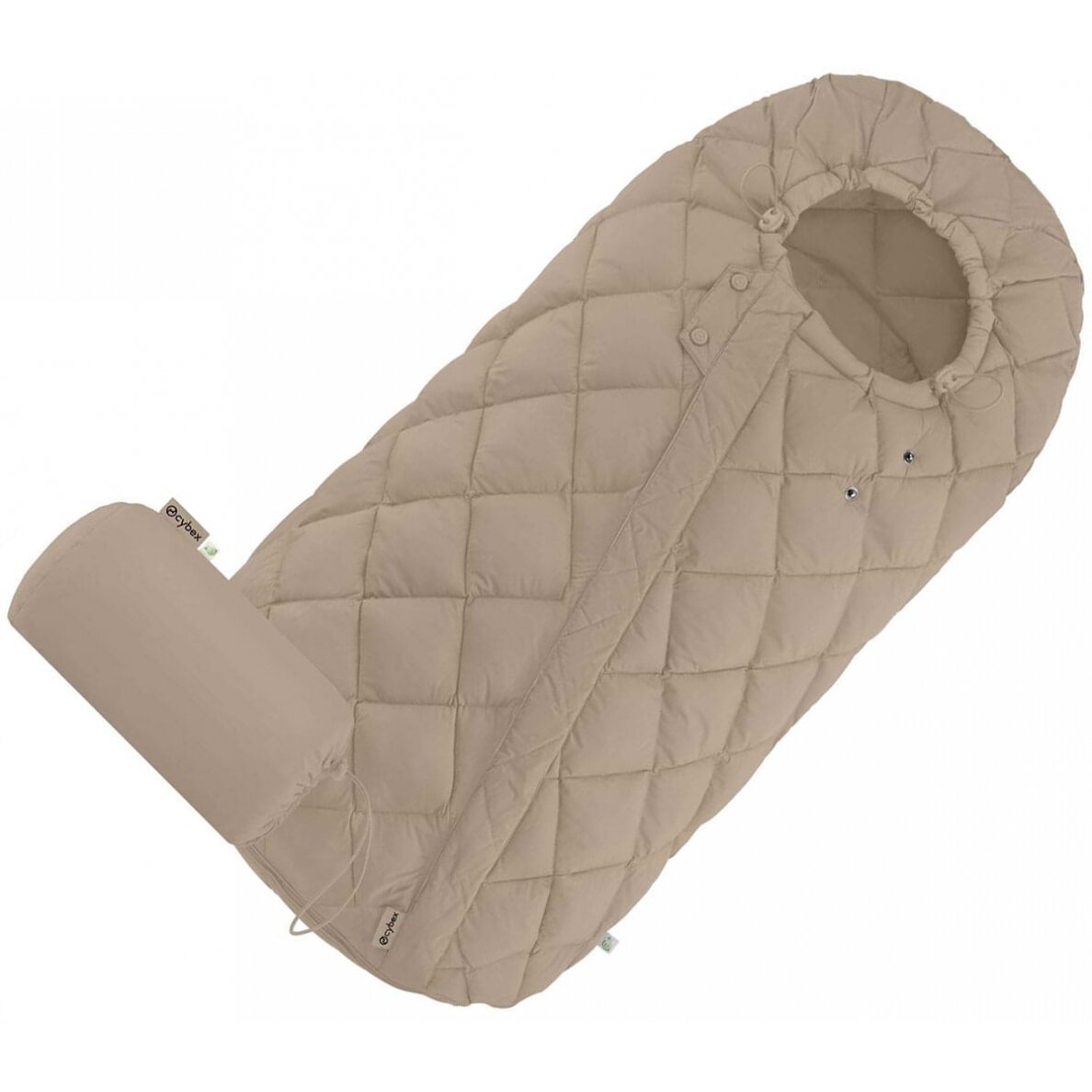 "Cybex Snogga 2" - vaikiško vežimėlio miegmaišis | Almond Beige "Cybex Snogga 2" - vaikiško vežimėlio miegmaišis | Almond Beige