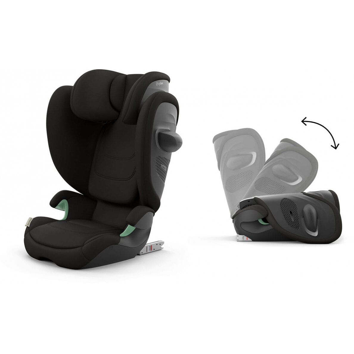 Cybex Solution G2 - automobilinė kėdutė | Magic Black Cybex Solution G2 - automobilinė kėdutė | Magic Black