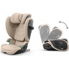Cybex Solution G2 - automobilinė kėdutė | Almond Beige Cybex Solution G2 - automobilinė kėdutė | Almond Beige
