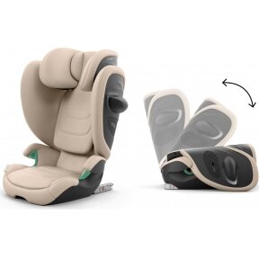 Cybex Solution G2 - automobilinė kėdutė | Almond Beige Cybex Solution G2 - automobilinė kėdutė | Almond Beige