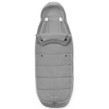 "Cybex Footmuff Gold" - žieminis miegmaišis vežimėliui | Grey 3 "Cybex Footmuff Gold" - žieminis miegmaišis vežimėliui | Grey 3