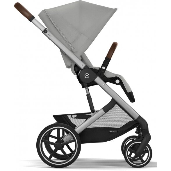 Cybex Balios S Lux 2.0 - vaikiškas vežimėlis | Stone Grey 2 Cybex Balios S Lux 2.0 - vaikiškas vežimėlis | Stone Grey 2