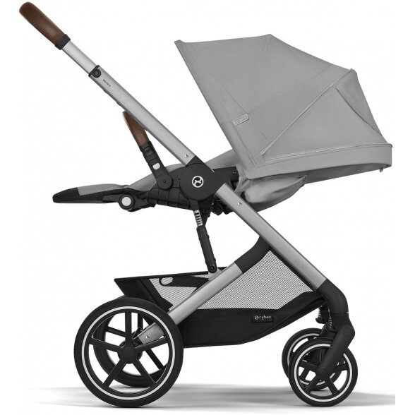 Cybex Balios S Lux 2.0 - vaikiškas vežimėlis | Stone Grey 4 Cybex Balios S Lux 2.0 - vaikiškas vežimėlis | Stone Grey 4