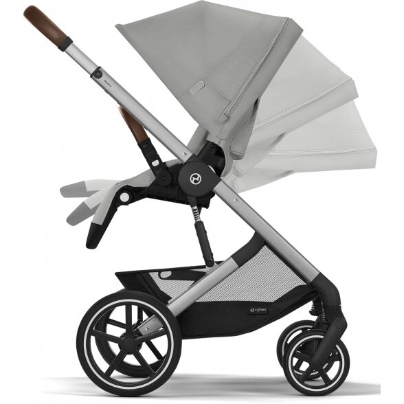 Cybex Balios S Lux 2.0 - vaikiškas vežimėlis | Stone Grey 5 Cybex Balios S Lux 2.0 - vaikiškas vežimėlis | Stone Grey 5