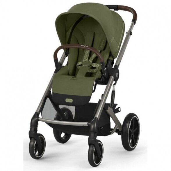 Cybex Balios S Lux 2.0 - vaikiškas vežimėlis | Moss Green 2 Cybex Balios S Lux 2.0 - vaikiškas vežimėlis | Moss Green 2