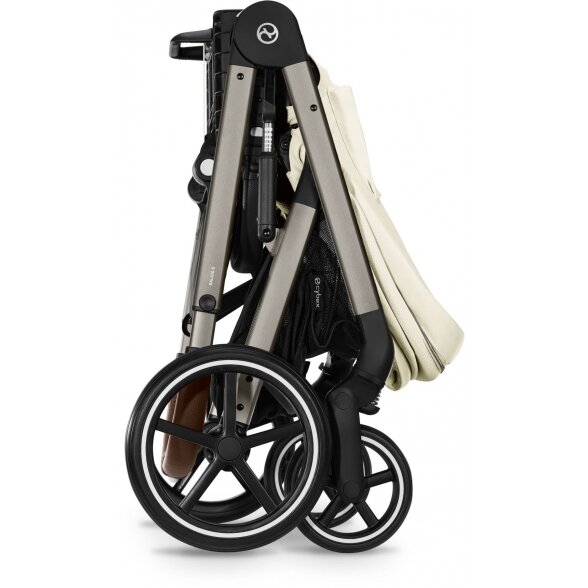 Cybex Balios S Lux 2.0 - vaikiškas vežimėlis | Seashell Beige 6 Cybex Balios S Lux 2.0 - vaikiškas vežimėlis | Seashell Beige 6