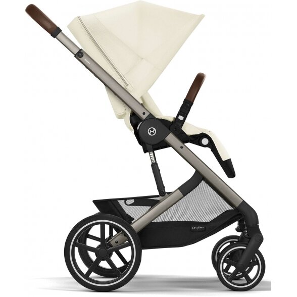 Cybex Balios S Lux 2.0 - vaikiškas vežimėlis | Seashell Beige 2 Cybex Balios S Lux 2.0 - vaikiškas vežimėlis | Seashell Beige 2
