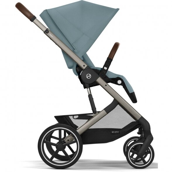 Cybex Balios S Lux 2.0 - vaikiškas vežimėlis | Stormy Blue 2 Cybex Balios S Lux 2.0 - vaikiškas vežimėlis | Stormy Blue 2