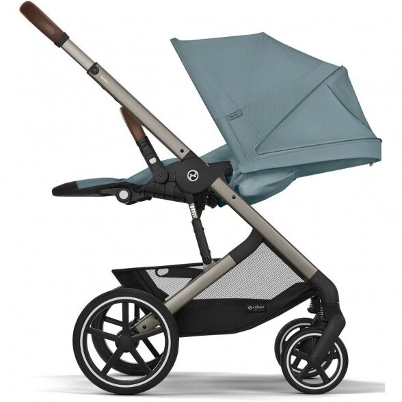 Cybex Balios S Lux 2.0 - vaikiškas vežimėlis | Stormy Blue 4 Cybex Balios S Lux 2.0 - vaikiškas vežimėlis | Stormy Blue 4