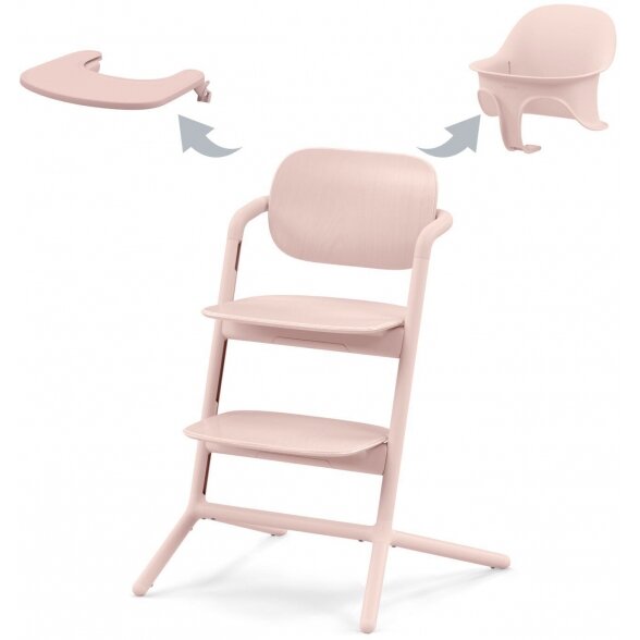 "Cybex Lemo 2" - maitinimo kėdutė, 3in1 | Pearl Pink