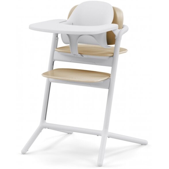 "Cybex Lemo 2" - maitinimo kėdutė, 3in1 | Sand White 7