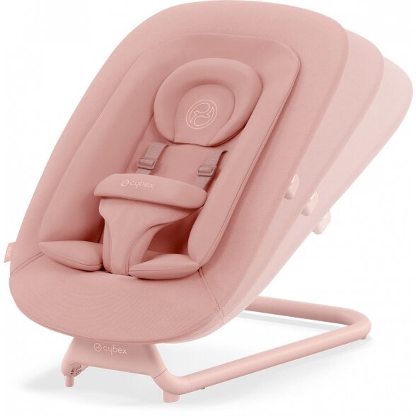 "Cybex Lemo 2.0 Bouncer" - gultukas kūdikiams | Pearl Pink 2 "Cybex Lemo 2.0 Bouncer" - gultukas kūdikiams | Pearl Pink 2