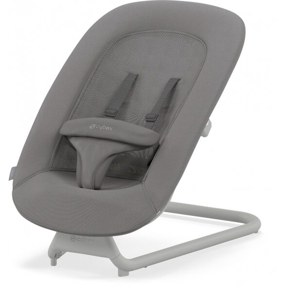 "Cybex Lemo 2.0 Bouncer" - gultukas kūdikiams | Suede Grey 2 "Cybex Lemo 2.0 Bouncer" - gultukas kūdikiams | Suede Grey 2