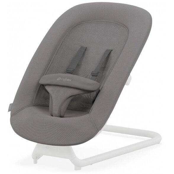 "Cybex Lemo 2.0 Bouncer" - gultukas kūdikiams | Suede Grey 3 "Cybex Lemo 2.0 Bouncer" - gultukas kūdikiams | Suede Grey 3