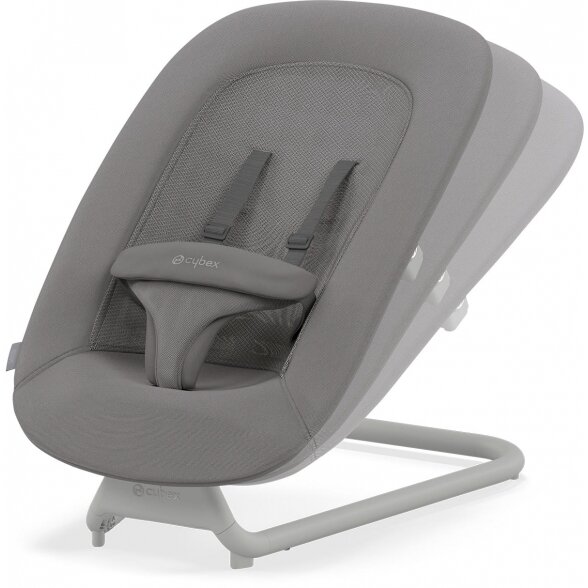 "Cybex Lemo 2.0 Bouncer" - gultukas kūdikiams | Suede Grey 5 "Cybex Lemo 2.0 Bouncer" - gultukas kūdikiams | Suede Grey 5