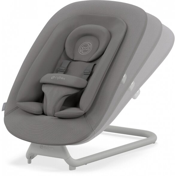 "Cybex Lemo 2.0 Bouncer" - gultukas kūdikiams | Suede Grey 6 "Cybex Lemo 2.0 Bouncer" - gultukas kūdikiams | Suede Grey 6