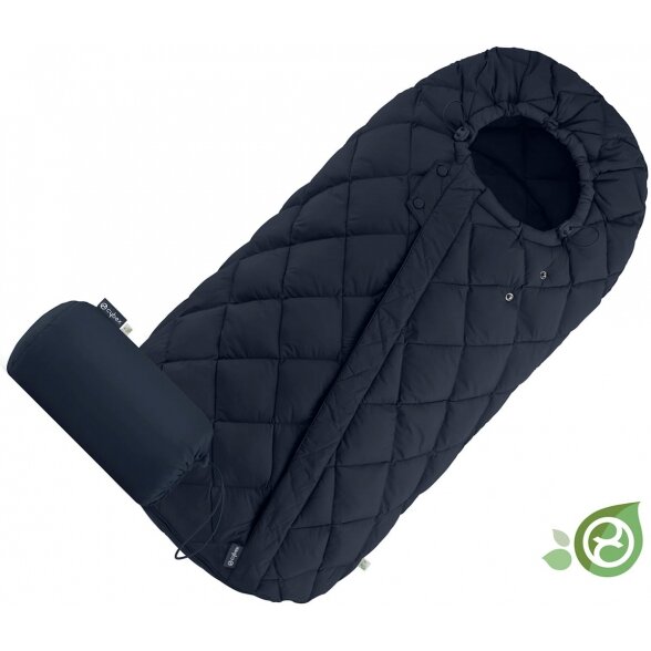 "Cybex Snogga 2" - vaikiško vežimėlio miegmaišis | Ocean Blue "Cybex Snogga 2" - vaikiško vežimėlio miegmaišis | Ocean Blue