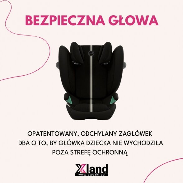 Cybex Solution G2 - automobilinė kėdutė | Magic Black 2 Cybex Solution G2 - automobilinė kėdutė | Magic Black 2
