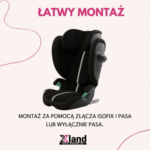 Cybex Solution G2 - automobilinė kėdutė | PLUS Almond Beige 6 Cybex Solution G2 - automobilinė kėdutė | PLUS Almond Beige 6