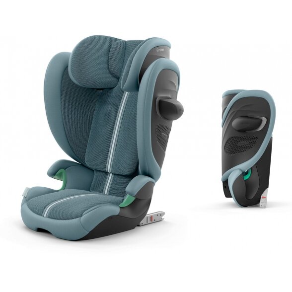 Cybex Solution G2 - automobilinė kėdutė | PLUS Stormy Blue Cybex Solution G2 - automobilinė kėdutė | PLUS Stormy Blue