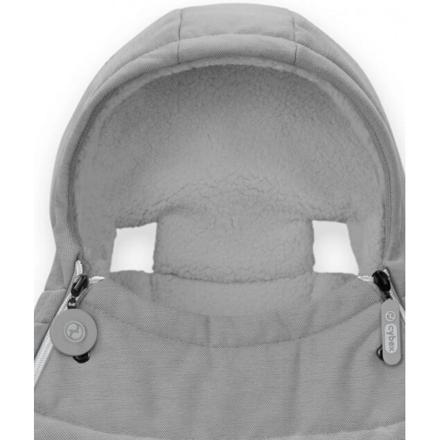 "Cybex Footmuff Gold" - žieminis miegmaišis vežimėliui | Grey 5 "Cybex Footmuff Gold" - žieminis miegmaišis vežimėliui | Grey 5
